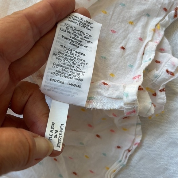 Madewell Rainbow Clip Dot Cover Up - Picture 7 of 10